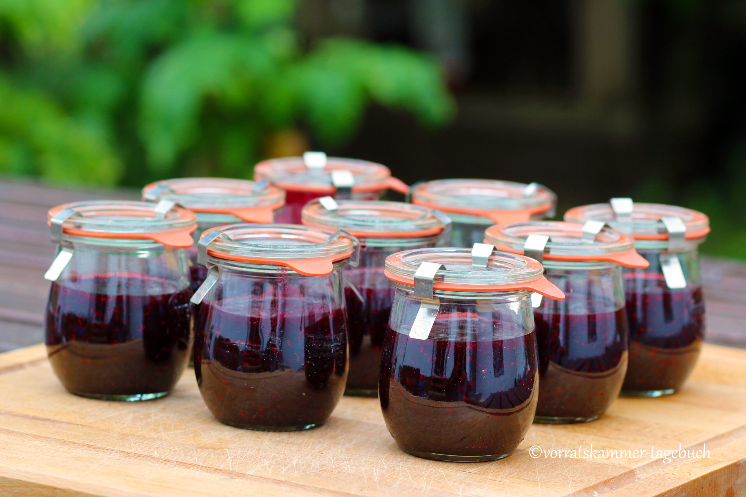 Brombeerkonfitüre mit Aronia und Himbeere - Vorratskammer-Tagebuch